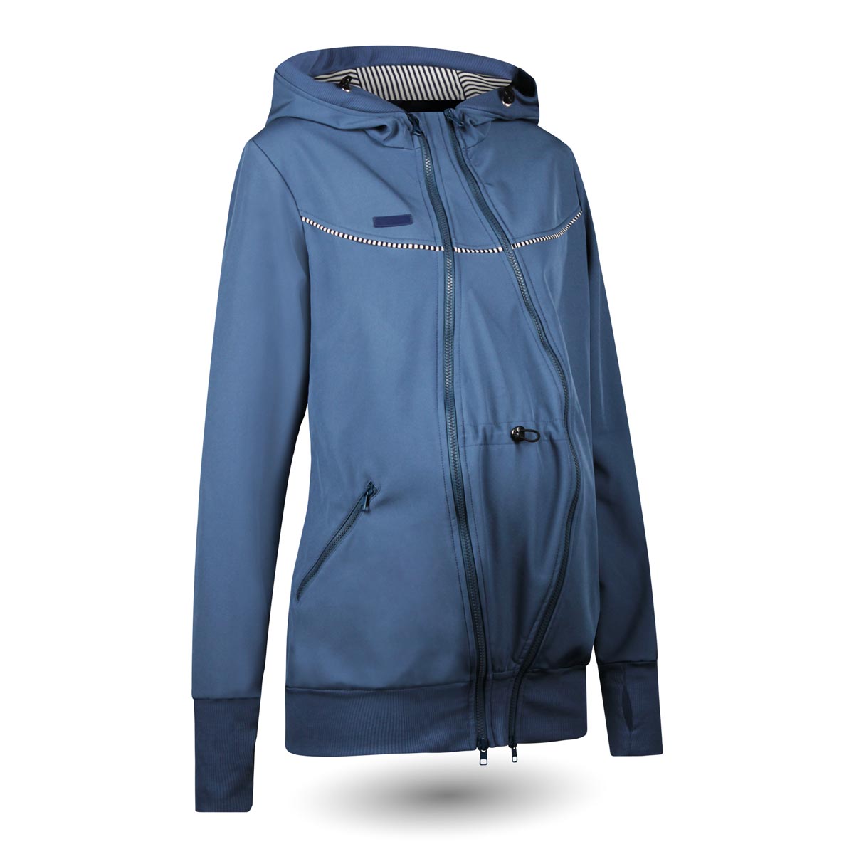 sportliche Umstandsjacke aus Softshell