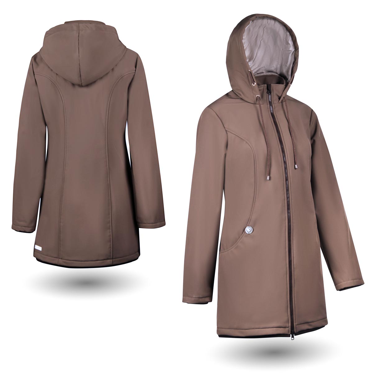 Baby Tragejacke Herbst Umstandsjacke Softshelljacke für Mamas