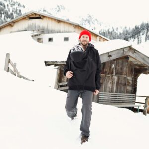 Baby Tragejacke für Männer aus Softshell