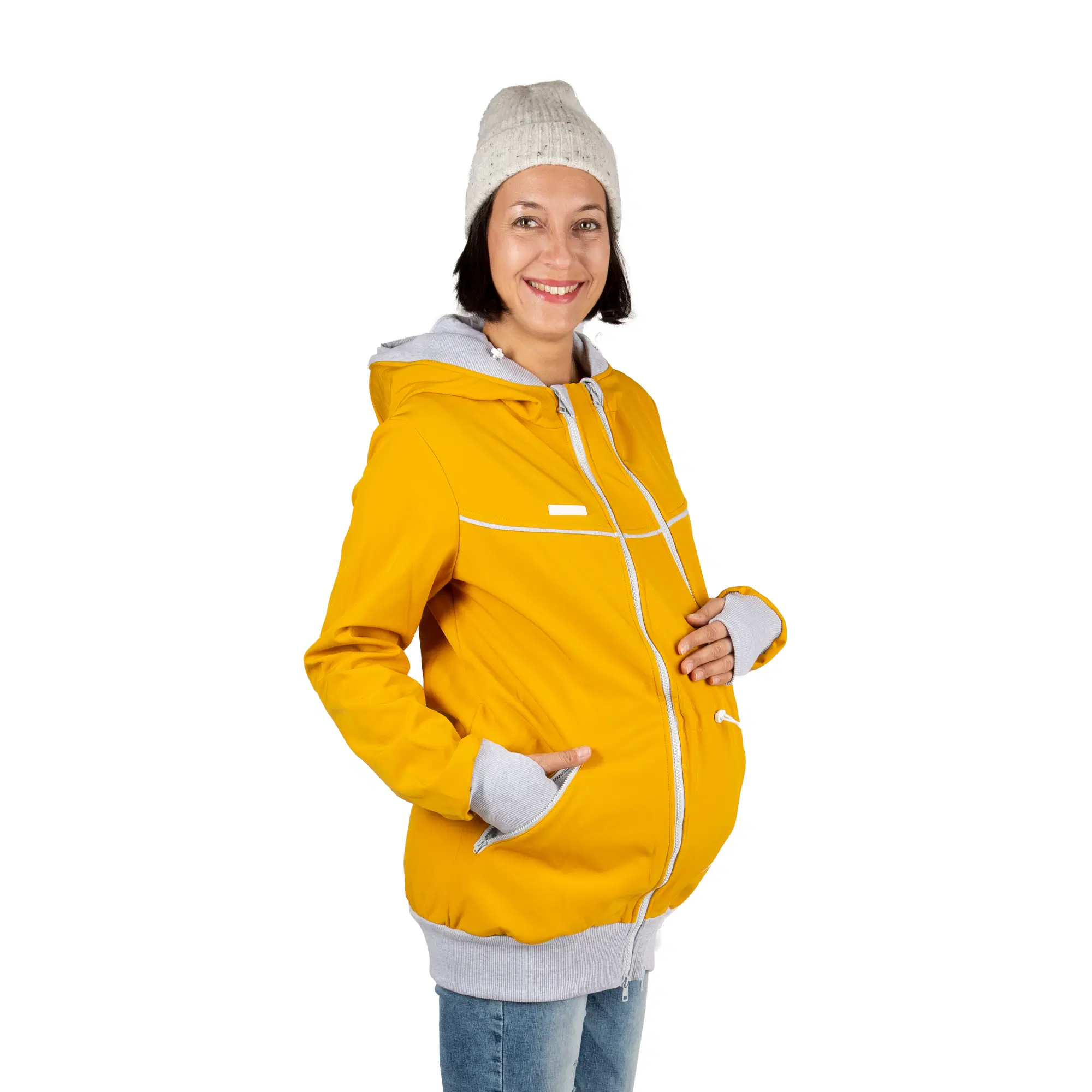 Umstandsjacke softshell sportlich