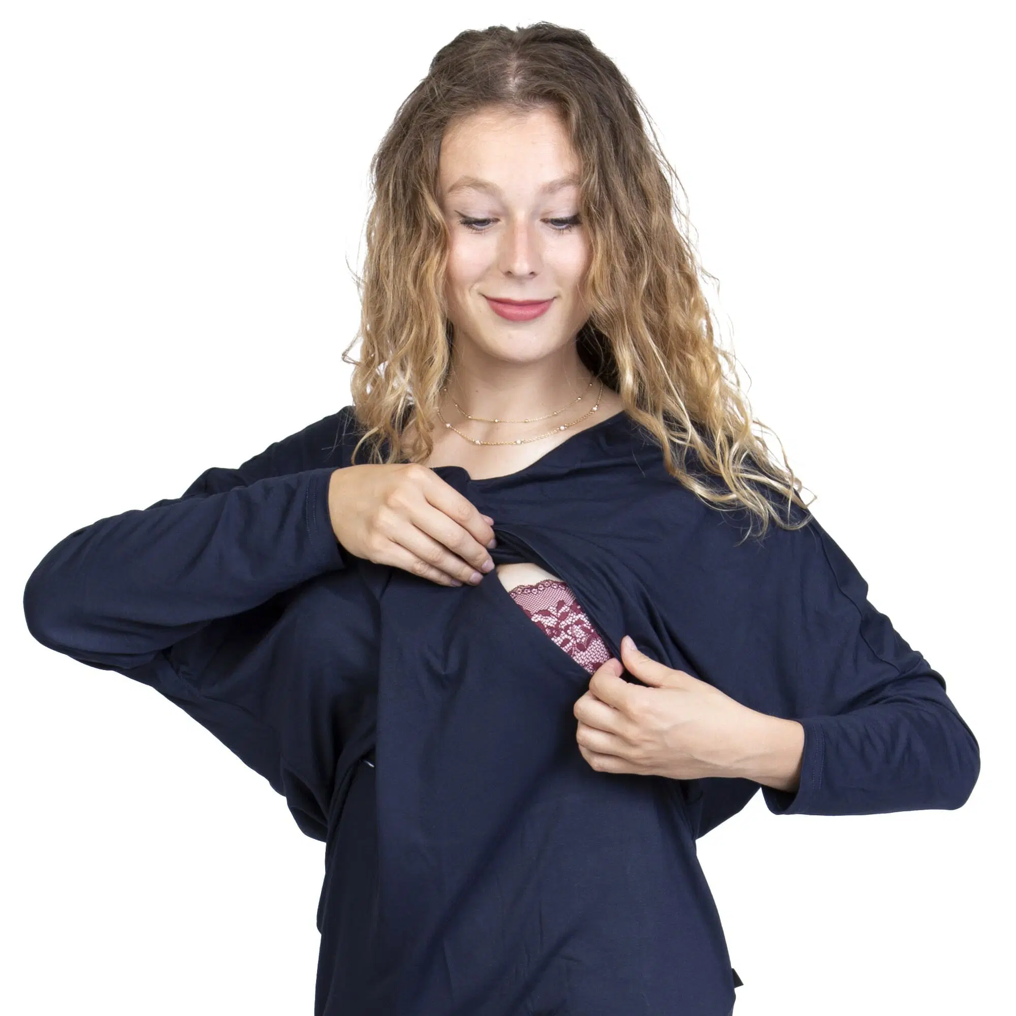 Oversize-Umstandskleid-Stillkleid-RAY-Marine-2 stillkleid umstandskleid