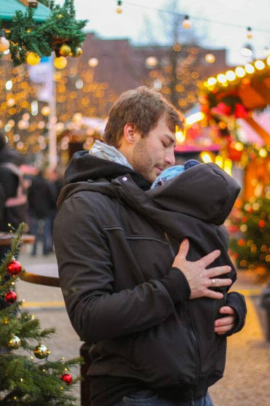 Baby Tragejacke für Männer
