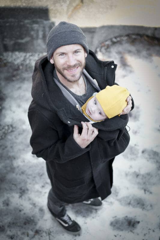 Baby Tragejacke Männer