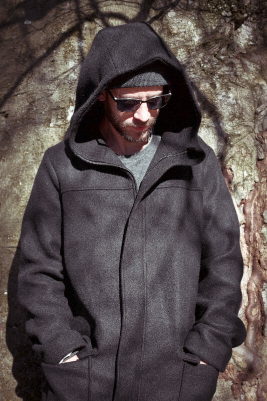 Wintermantel für Männer zum Babytragen