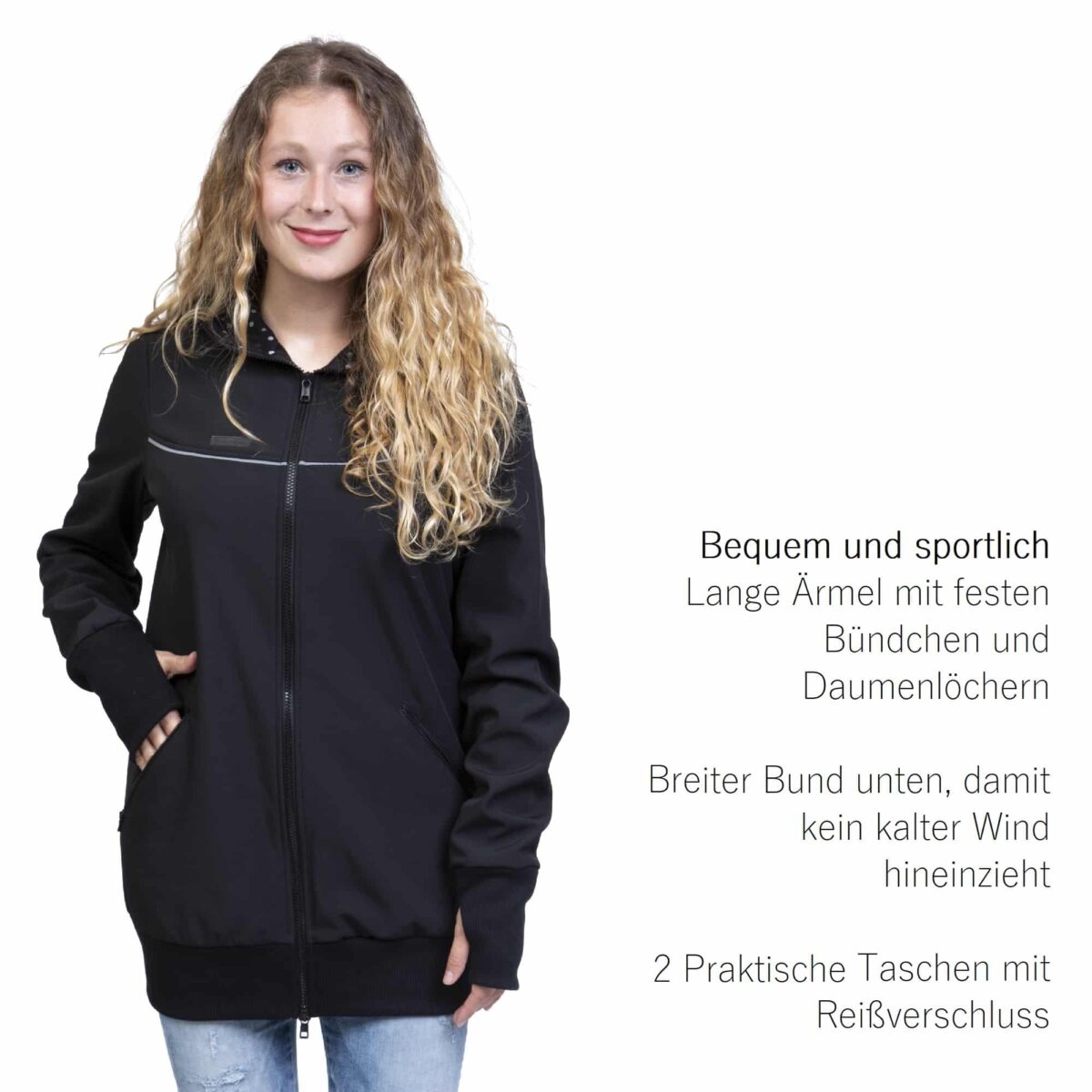 Regen Tragejacke Softshell Umstandsjacke Jacke Trageeinsatz Baby Erweiterung viva la mama