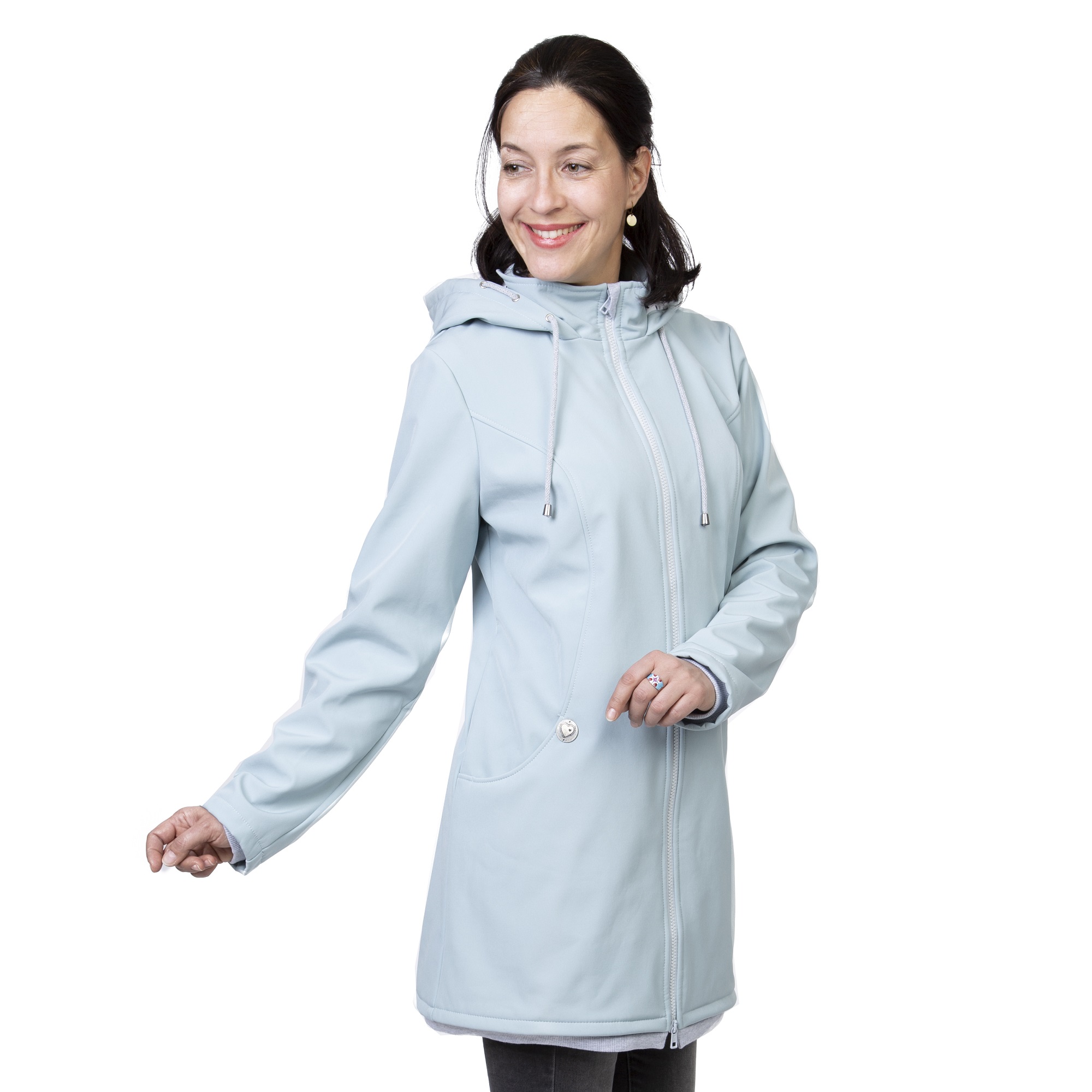 Umstandsjacke Softshell Tragejacke