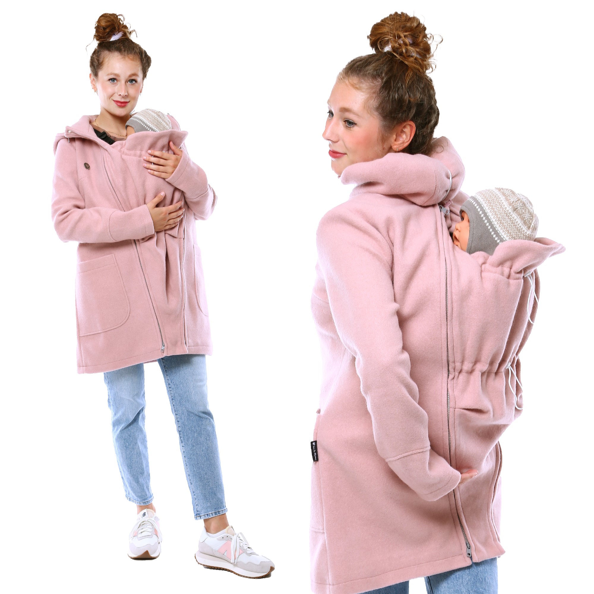 winter tragejacke mantel babytrage