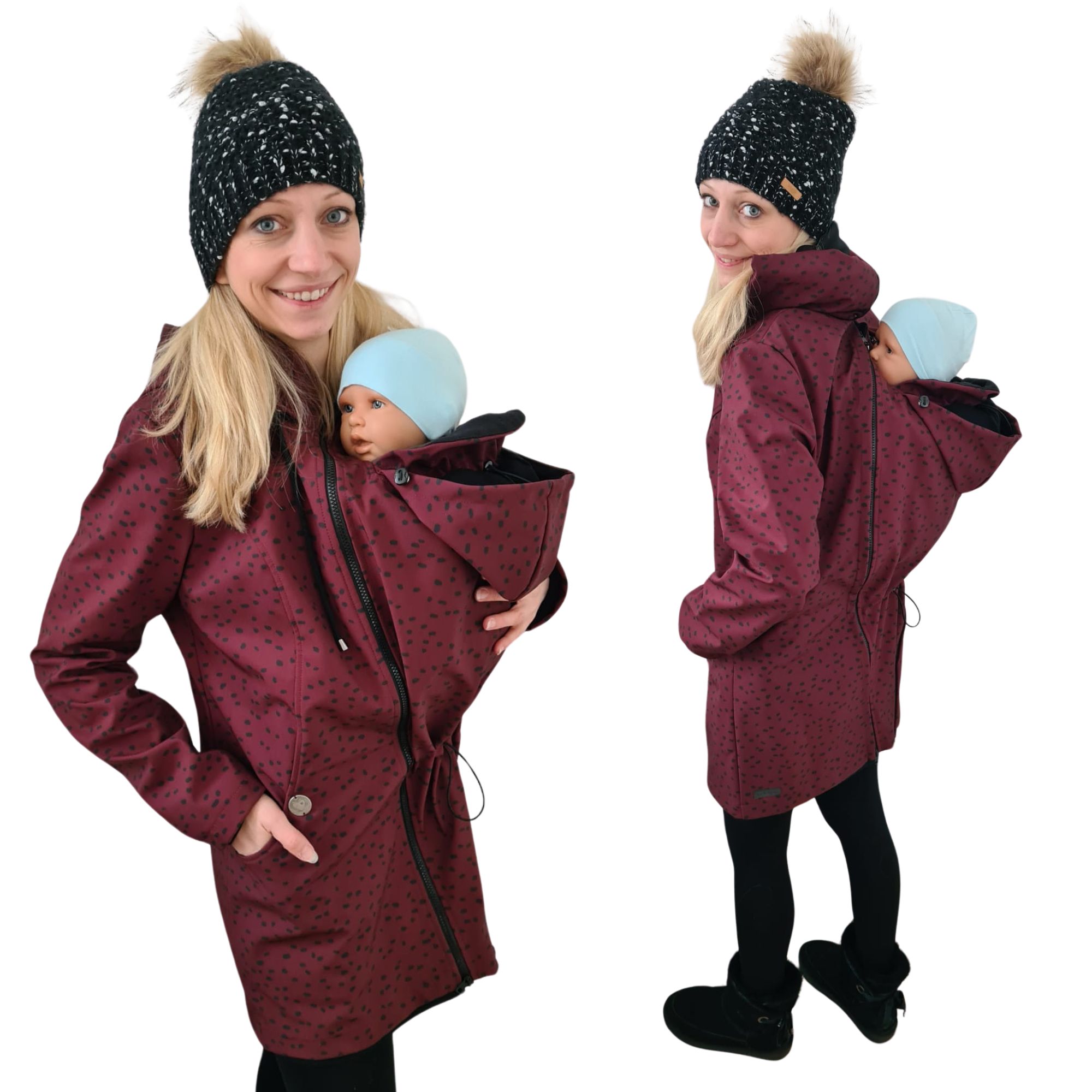 exklusive tragejacke softshell