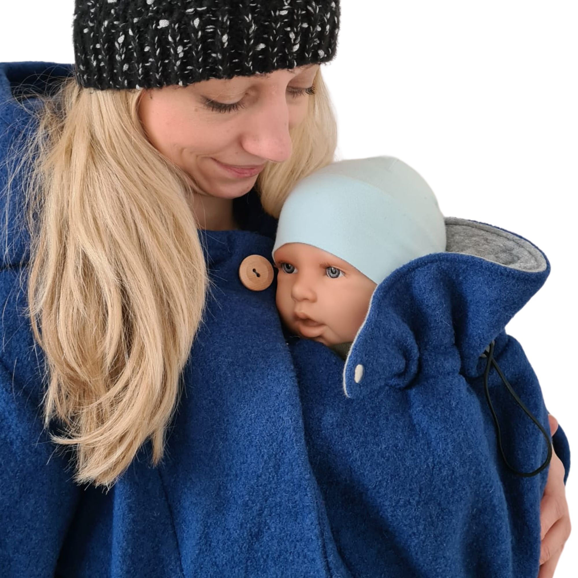 exklusive tragejacke empire mantel wolle