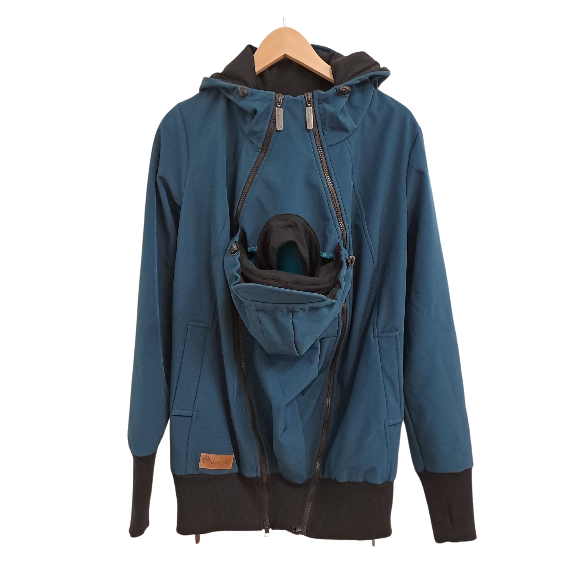 2nd Hand Tragejacke milchshake petrol