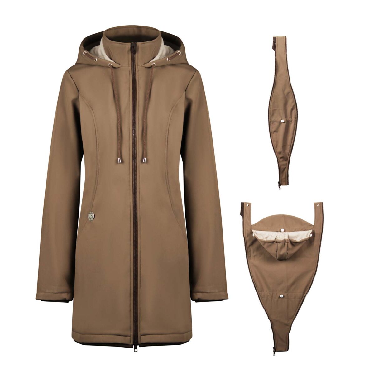 Tragejacke 3in1 inklusive 2 Jackeneinsätze