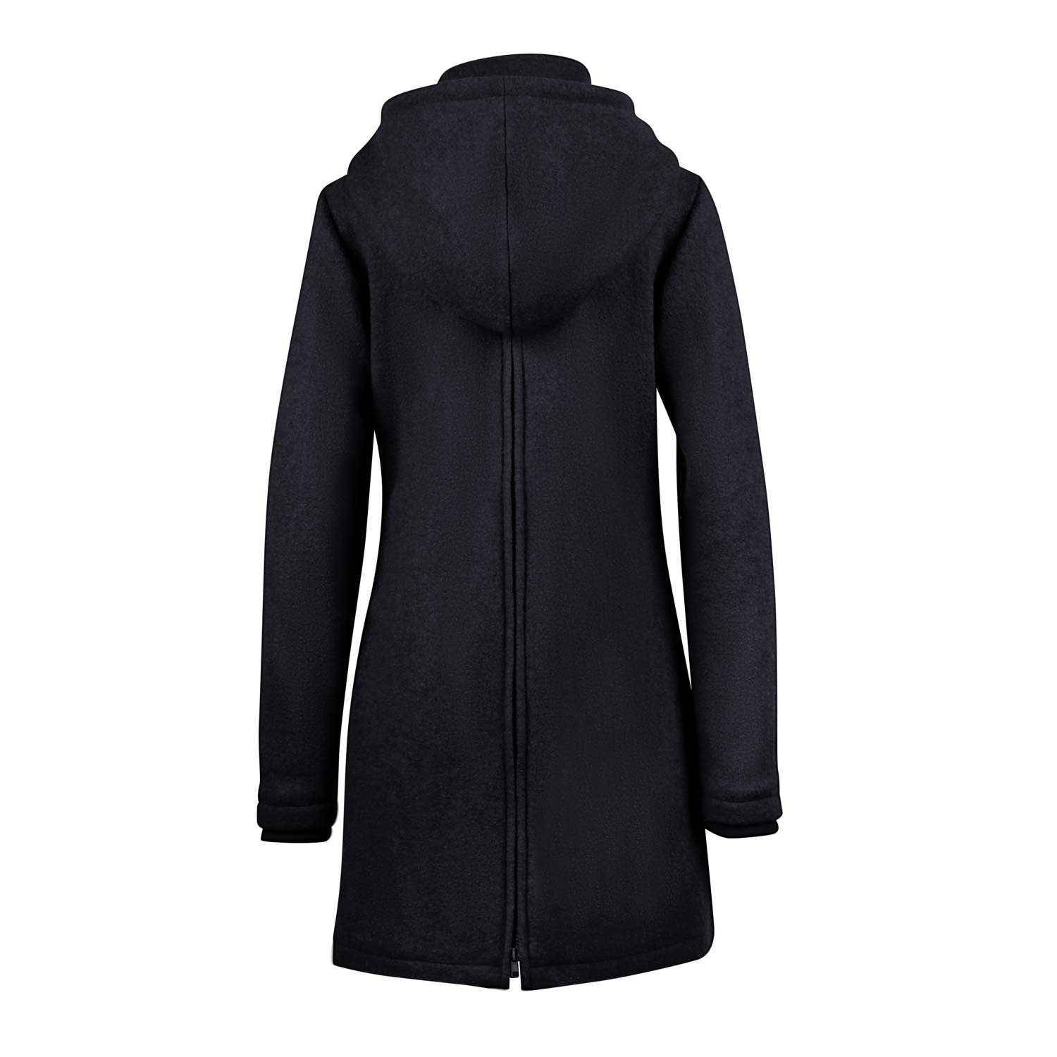 Baby Tragejacke aus Wolle Wintermantel (Rückenansicht)