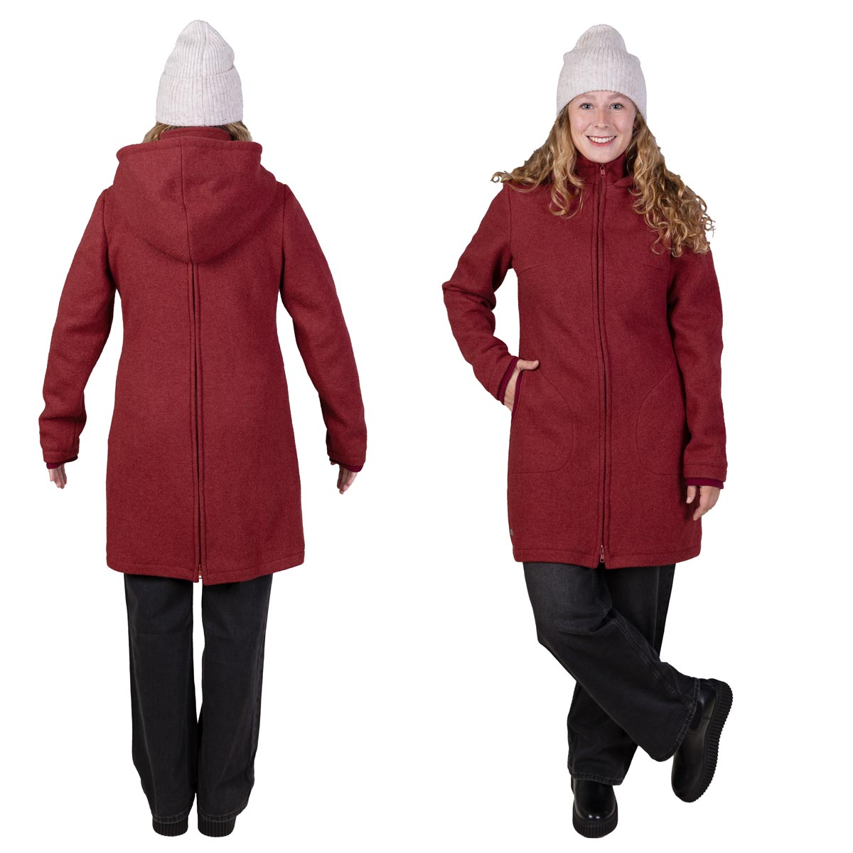 Winter Tragejacke aus Wolle Viva la Mama