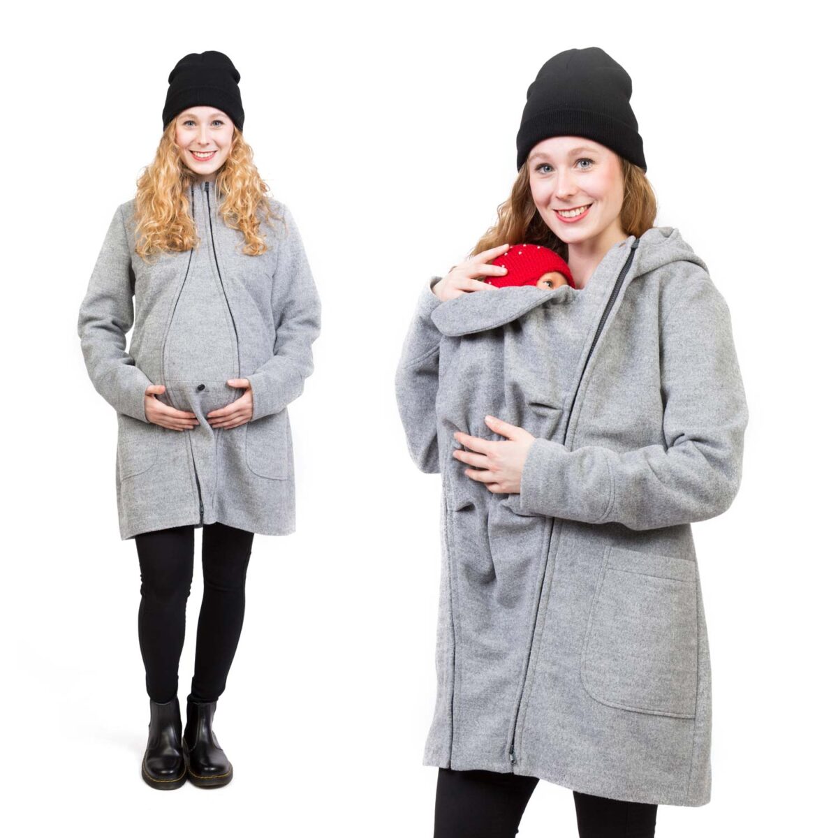 Winter Tragejacke Mantel zum babytragen