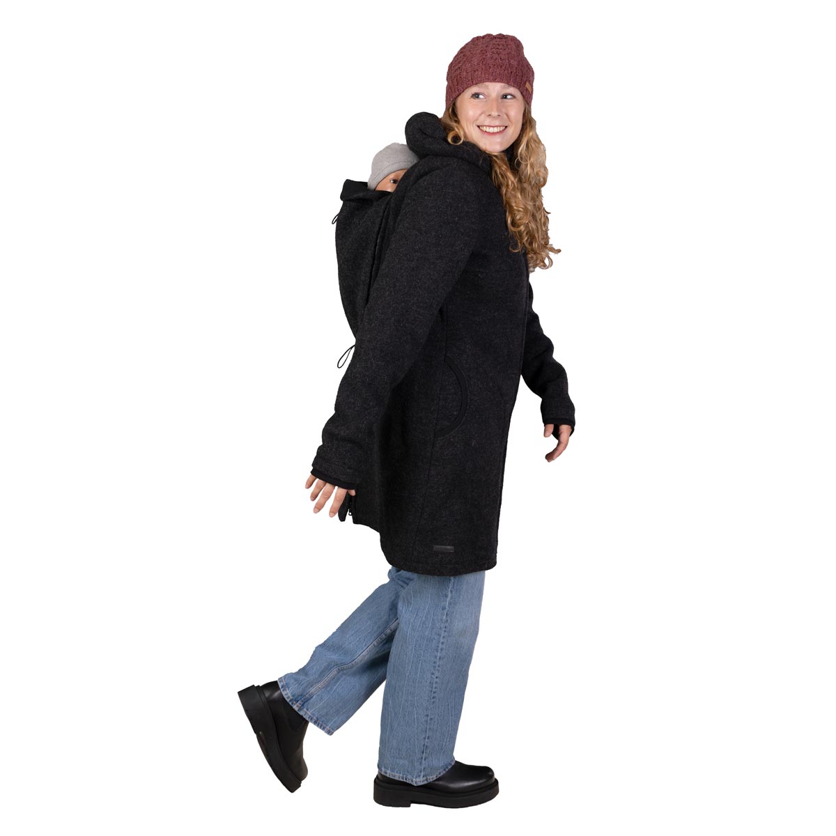 Winter Tragemantel zum Rückentragen