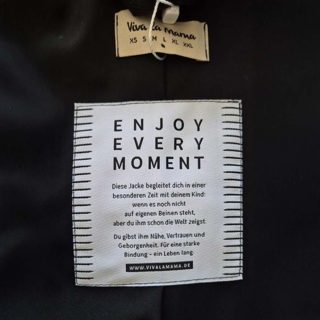 Ansicht Innenpatch von Winter Tragejacke für Männer