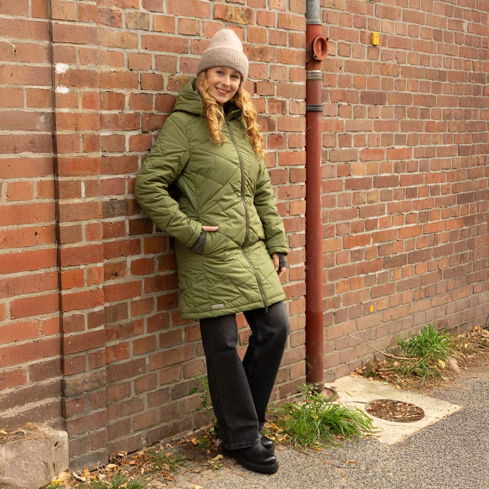 Baby Tragejacke Winter Steppjacke Outdoor-Bild